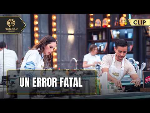 Tavo Bernate CALMED Julieta down in the middle of the panic | SEASON 08 | MASTERCHEF CELEBRITY CO...