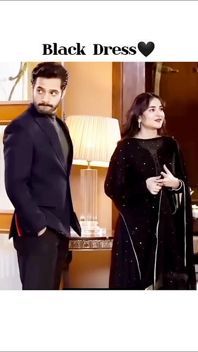 Uff😘 Black Dress🖤#wahajali#yumnazaidi#terebin#shorts#youtubeshorts#trending#viralvideo#love#short#yt