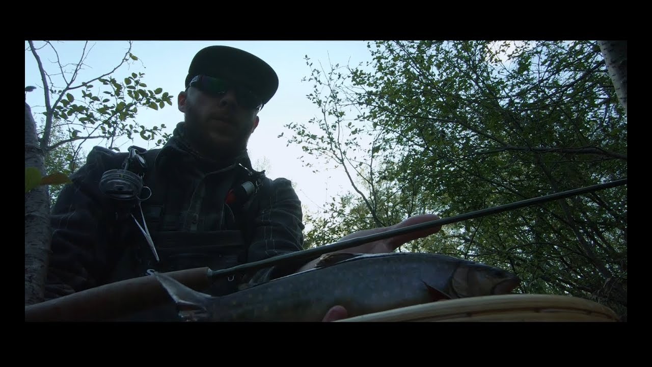 Fly Fishing in town Upper Peninsula, MI YouTube