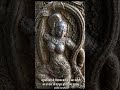At threshold of history : stone sculpture of Apdara lie sentinel at  entrance of Kolaramma Temple