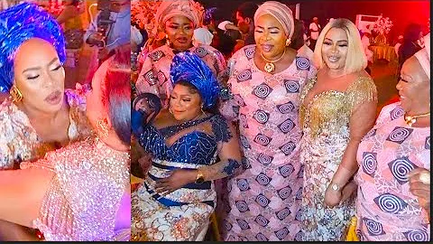 See Faithia Balogun, Sikiratu Sindodo, Madam Saje, Mama Ereko Style At Regina Chukwu’s Birthday
