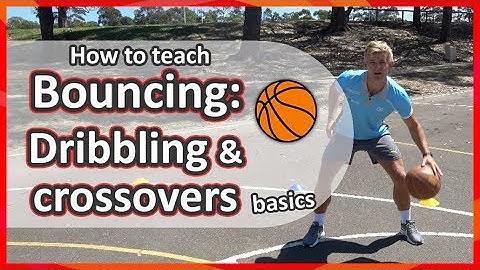 #1. How to teach: Basic bouncing › Dribbling & cross-overs | Basketball skills in PE