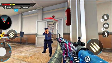 Bank Robbery SSG Shooting Game _ Android GamePlay. #5