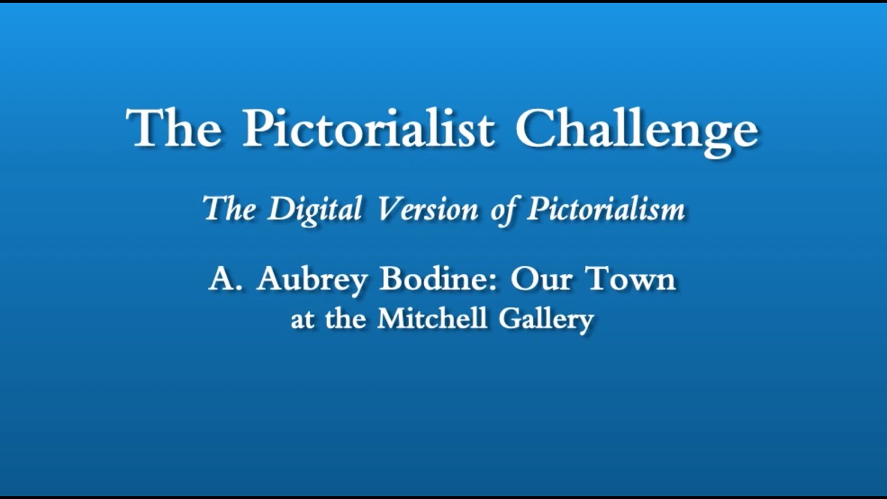 The Mitchell Gallery | Presentation on Pictorialist Manipulation by photographer Robert Madden