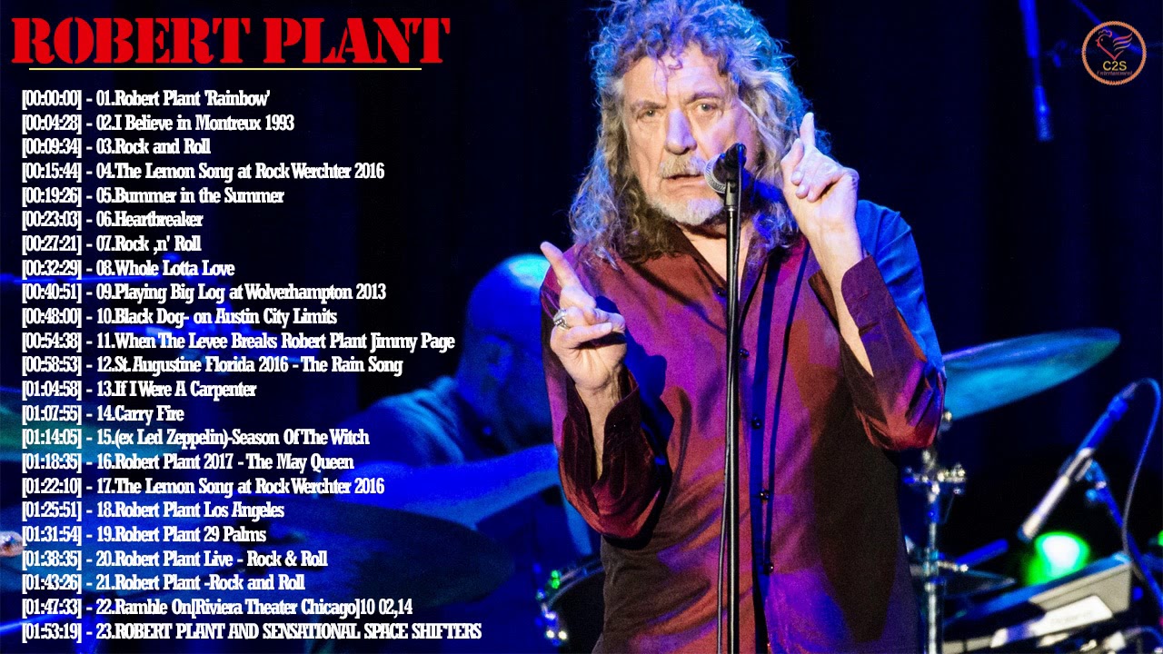 robert plant tour song list