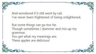 Barenaked Ladies - These Apples Lyrics