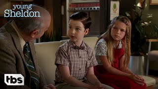 Young Sheldon: Sheldon And Missy Take Part In A Study On Twins (Season 2 Episode 5 Clip) | TBS