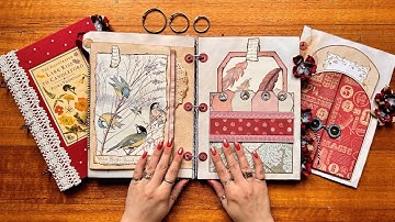 Hard Cover Ring Bound Journal Tutorial