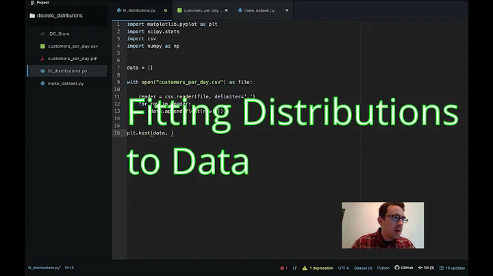Fitting Discrete Distributions to Data With SciPy (Python)