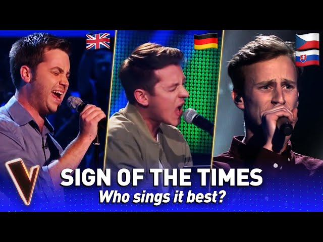 Harry Styles’ SIGN OF THE TIMES in The Voice?  | Who sings it best? #5 class=