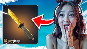 INSANE Tiger Tooth KNIFE Unboxing on Keydrop! 🎉 (Keydrop Promo Code 2025)