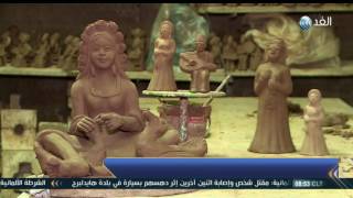 يوم جديد| مصرية تحول الطين إلى تماثيل فخارية لتجسيد الشخصيات التراثية