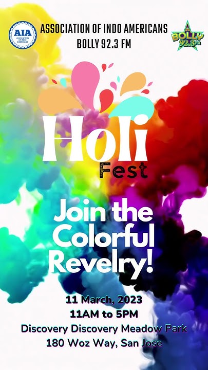 rana bay area holi celebration