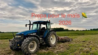 (VLOG) préparation des terres pour les semis de maïs 🌽 à la ferme👨‍🌾 -2026 