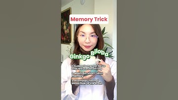 Ginkgo Biloba | If you want a better memory... Try this! #chinesemedicine