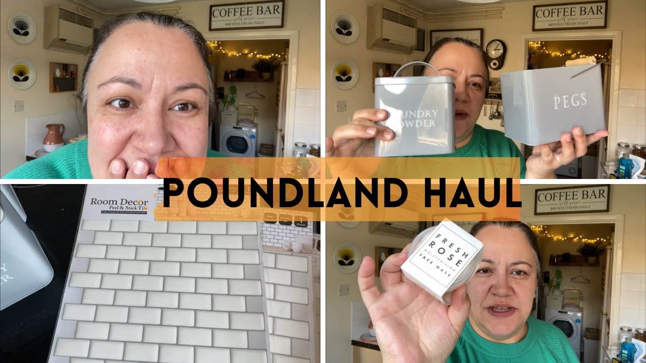 Massive Poundland Haul - I spent way too much + small giveaway