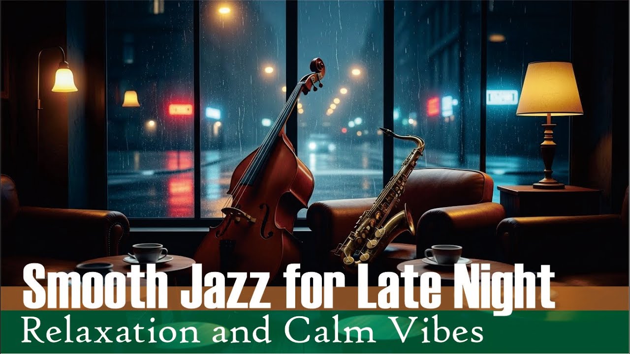 Smooth Jazz for Late Night Relaxation and Calm Vibes