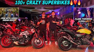 Nepal Bike Day 2024; Biggest 100+ Superbike Event Of Nepal🇳🇵| Crazy Loud💥 | Dream Bike Club🔥