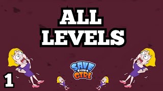 ¡Salva a la chica! Gameplay TODOS los NIVELES | Save The Girl! ALL LEVELS (Part 1) screenshot 5