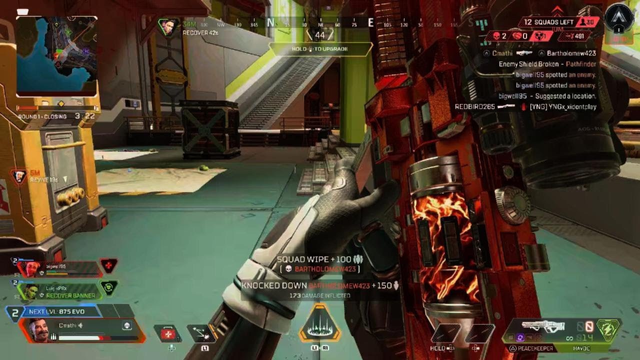 Ranked 1v2 clutch (we won) Havoc