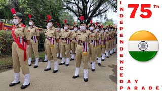 BTS of 75th Independence Day Parade/DRLL PRACTICE - NCC IMPHAL GROUP (GIRLS) /Monita Ningombam