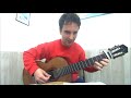 Mi santa Romeo Santos cover guitarra fingerstyle