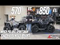 2021 Polaris Sportsman 570 vs 850, which one should you buy?