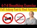 Fall Asleep Fast & Heal Anxiety: 4-7-8 Holistic Breathing Exercise - Dr Alan Mandell, DC