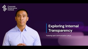 Boosting Corporate Culture: The Power of Internal Transparency  | Corporate Governance Institute