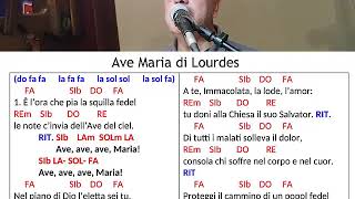 Miniatura de "Ave Maria di Lourdes"