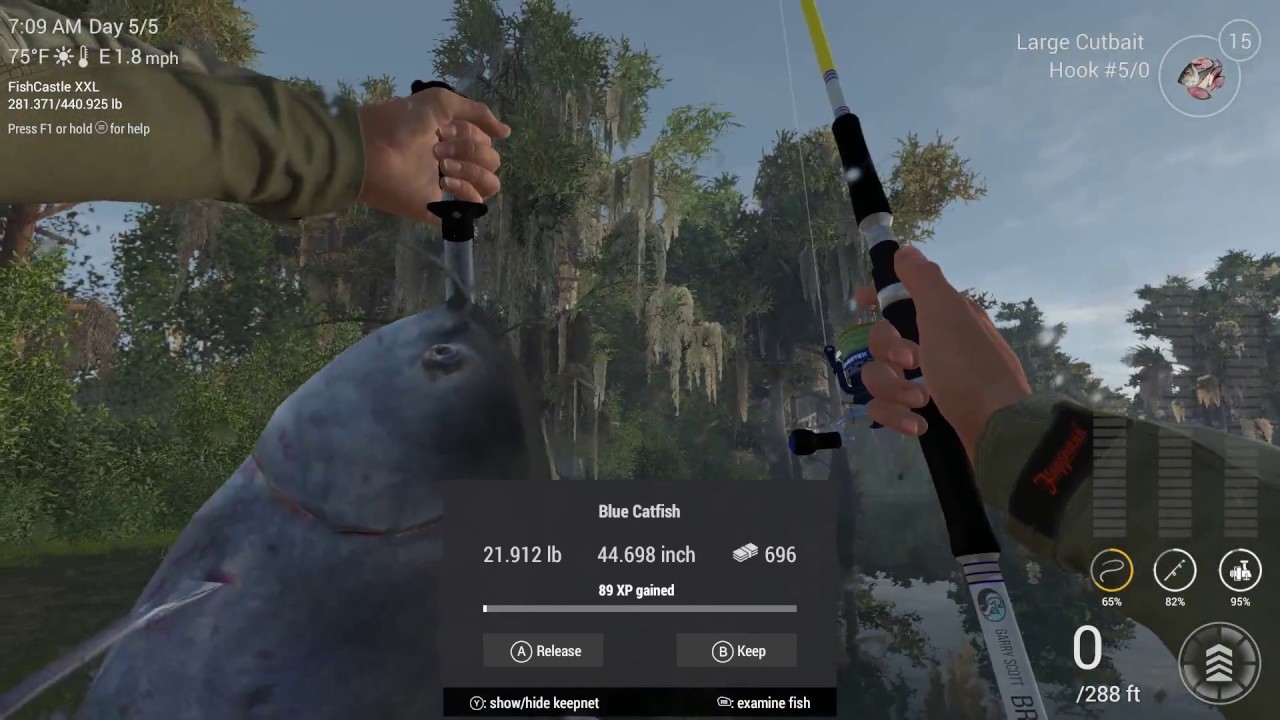 fishing planet unique blue catfish