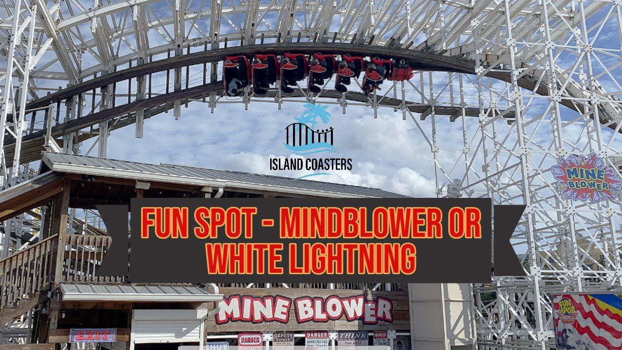 Fun Spot Kissimmee and Orlando Review (Mindblower and White Lightning!)