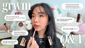 CHATTY GRWM | Gym Makeup Routine, Mindset & Catching Up (Q&A Style)