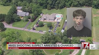 North Carolina mass shooting suspect arrested and charged