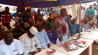 ADAGUNODO, OSUN SWC IN ORILE-OWU TO RECEIVE DECAMPEES AS PRINCE DIRAN ODEYEMI ADDRESSES THEM