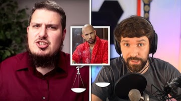 Destiny Almost SNAPS Debating Andrew Tate Fan On Criminal Law, Asks To Bring In Lawyer