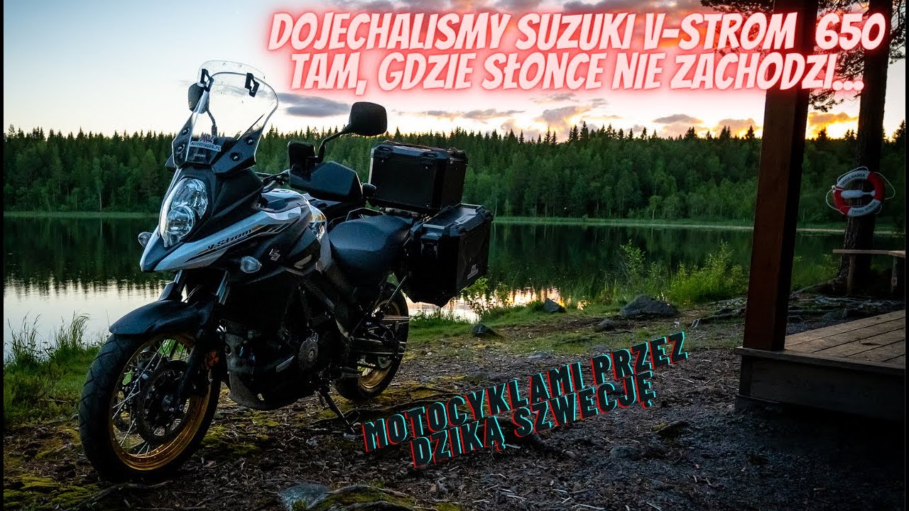 Długodystansowy test Suzuki V-Strom 650 model 2022 podczas naszej wyprawy do Szwecji [wady, zalety]