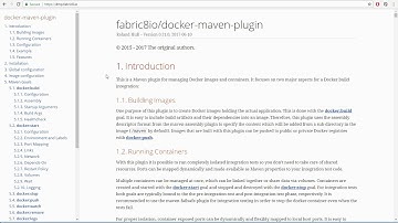 Fabric8 Maven Plugin Docker