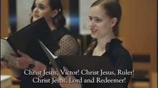 To Jesus Christ, Our Sovereign King (Lyric Video) - Catholic Music Initiative