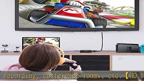 Capture Card, Audio Video Capture Card with Microphone 4K HDMI Loop-Out, 1080p 60fps Video Recorder