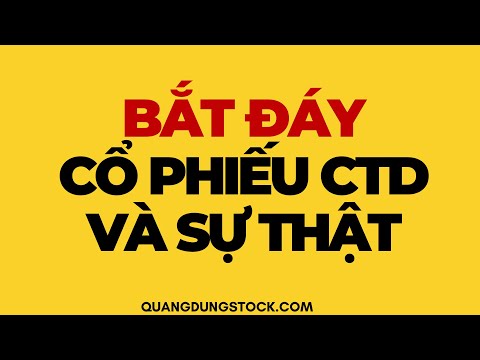 BẮT ĐÁY CỔ PHIẾU CTD VÀ SỰ THẬT | ĐẦU TƯ CHỨNG KHOÁN