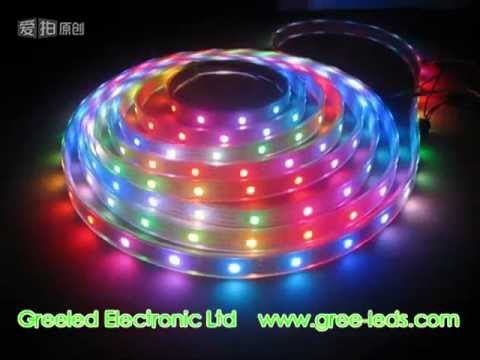 Arduino Flexible WS2811 Led Strip.avi