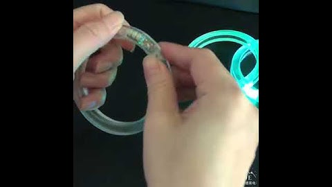 T-Worthy Laser Engrave Logo Promotional LED Bracelet Acrylic LED bracelet