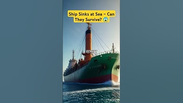 Ship Sinks at Sea – Can They Survive? 😱|The Life-or-Death Rescue You Won’t Believe!