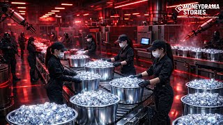 How 99 9% Pure Diamond Jewelry Is Made 💎  Inside a USA Diamond Factory (Full Process)