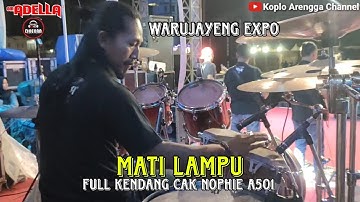 Full Kendang Cak Nophie - Mati Lampu - All Artis OM ADELLA ft DHEHAN AUDIO Live Warujayeng Nganjuk
