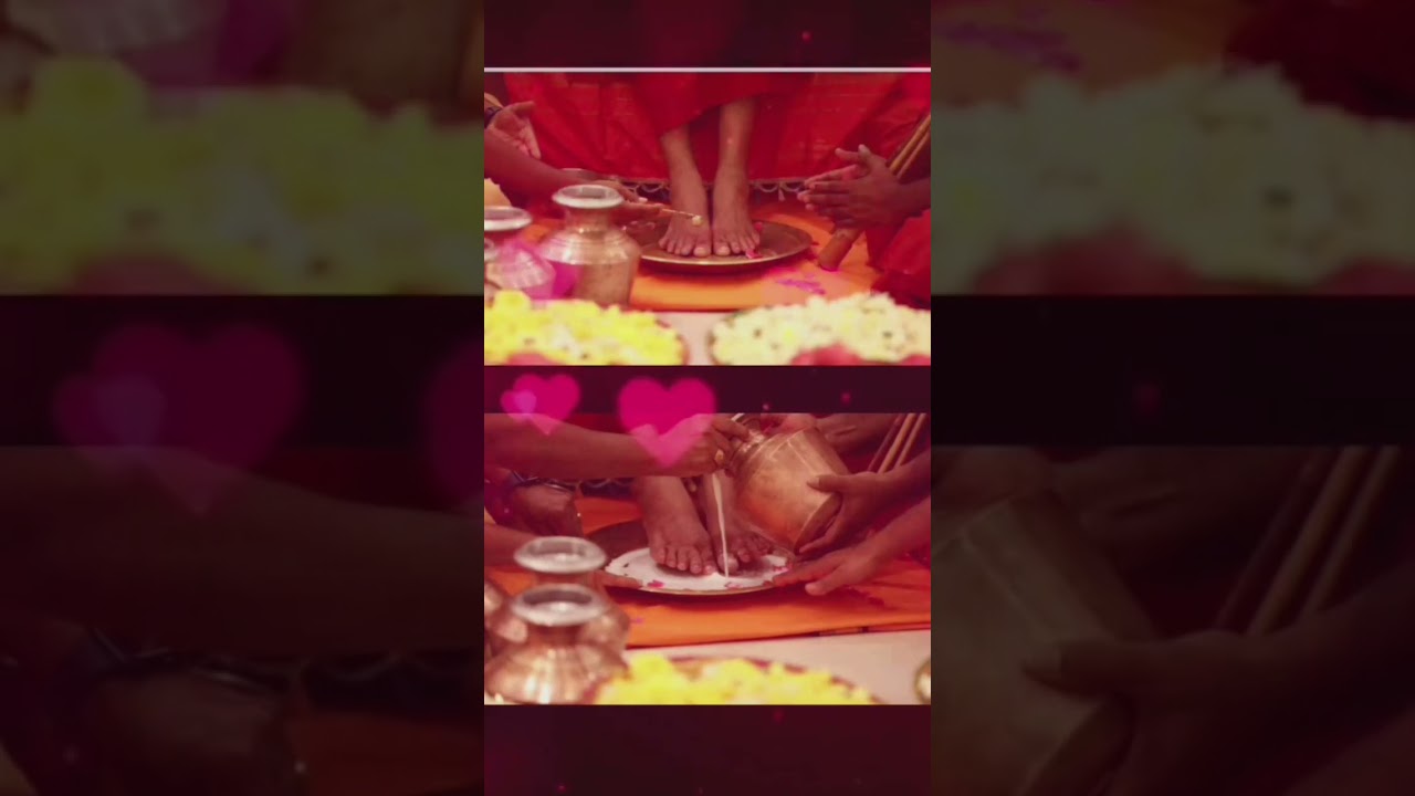 **Acharya HH Chinna Jeeyar Swamyji Pada Puja | Divine Guru Bhakti**