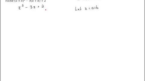Factoring Polynomials in Quadratic Form - Problem 1