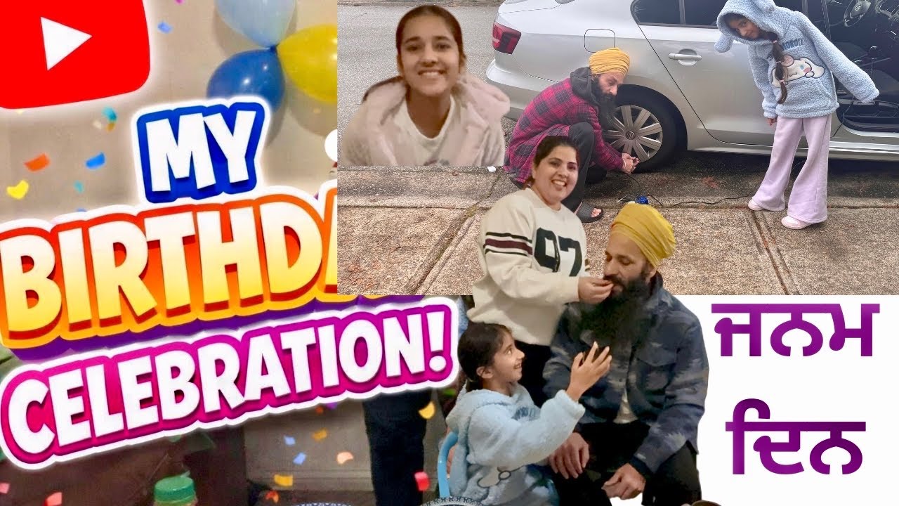 Birthday 1st Jan., new year gurudwara sahib gaye 🇨🇦