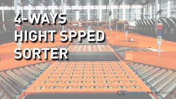 [PIVOTLE] 4-WAY High Speed Wave Sorting System